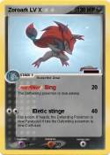Zoroark LV X