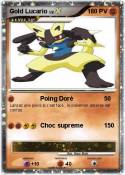 Gold Lucario