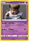 Smart kid