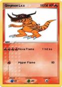 Greymon Lv.x