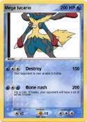 Mega lucario