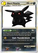 Black Pikachu