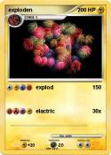 exploden