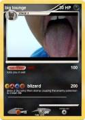 big tounge