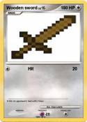 Wooden sword