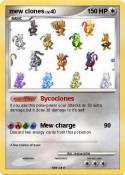 mew clones