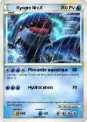 Kyogre Niv.X