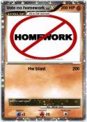 Vote no homewor