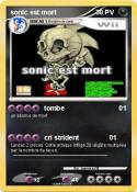 sonic est mort