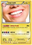 clean teeth