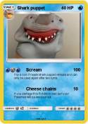 Shark puppet