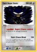 Dark Super Soni