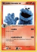 M cookie monste