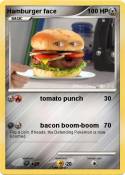 Hamburger face