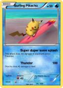 Surfing Pikachu