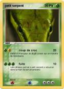 petit serpent