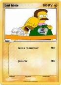 bart triste