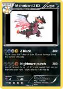 M charizard Z