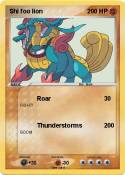 Shi foo lion