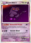 Anceint Mew X