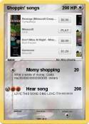 Shoppin' songs