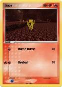 blaze