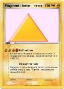 Fragment : forc