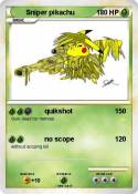 Sniper pikachu