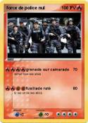force de police