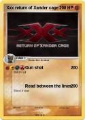 Xxx return of