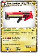 Nerf Zeus MXV