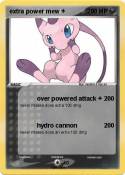 extra power