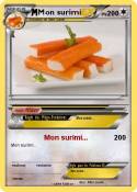 Mon surimi