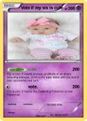 Vote if my sis