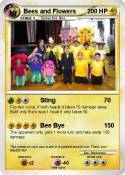 Bees and Flower