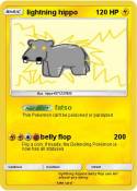 lightning hippo