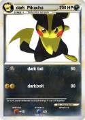 dark Pikachu