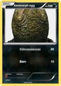 Xenmorph egg