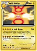 evil Pikachu