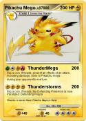 Pikachu Mega