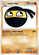 smiley ninja