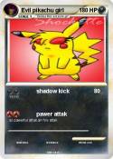 Evil pikachu
