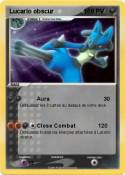 Lucario obscur