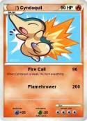 :') Cyndaquil