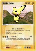 Gold's Pichu