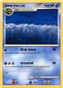 snow tree