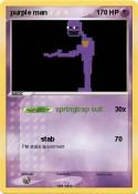 purple man