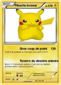 Pikachu boxeur