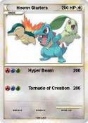 Hoenn Starters