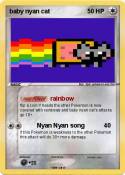 baby nyan cat